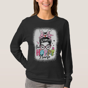 Camiseta Mulheres Uma Enfermeira Hoppy Enfermeira Mensagem