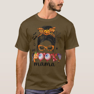 Camiseta Mulheres Uma Mama Louca Mama Mensageira Mulher Arm