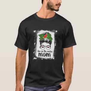 Camiseta Mulheres Uma No Melão Mãe Leopard Watermelon Mes