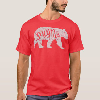 Camiseta Mulheres Urso De Mama Tee2068