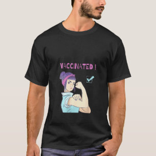 Camiseta Mulheres Vacinadas Crê Em Vacinas Immuniz