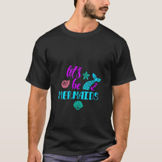 Camiseta Mulheres Vamos Ser Sereias V Neck