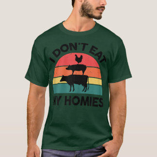 Camiseta Mulheres Vegan-Shirt Não Como Veganismo