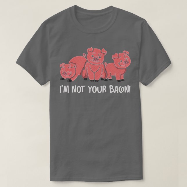 Camiseta Mulheres Vegetarianas Dão Presentes Para Uma Engra (Frente do Design)