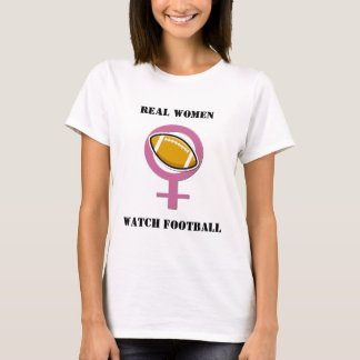Camiseta Mulheres Verdadeiras Assistem Futebol