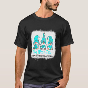 Camiseta Mulheres Vestimos Cistite Intersticial Teal Awaren