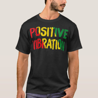 Camiseta Mulheres Vibrações Positivas Vibes Rasta Reggae Ja
