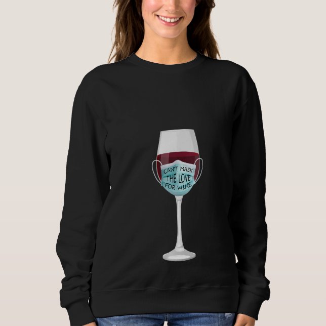 Camiseta Mulheres Vinho Adoram Máscara Álcool Humor Engraça (Frente)