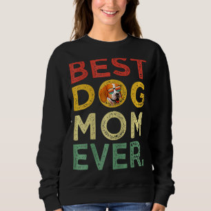 Camiseta Mulheres Vintage Beagle Melhor Cão Mãe Nunca