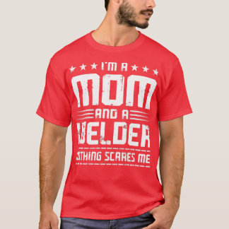 Camiseta Mulheres Vintage Eu sou uma mãe e uma mãe doida