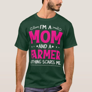 Camiseta Mulheres Vintage Eu sou uma mãe e uma mãe encantad