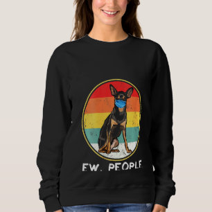 Camiseta Mulheres Vintage Ew Miniatura Pessoas Cão Pinscher