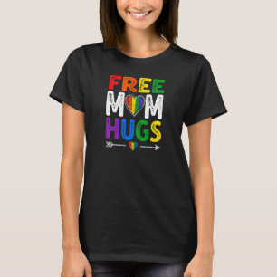 Camiseta Mulheres Vintage Incomodaram Mãe Livre Abraça Orgu