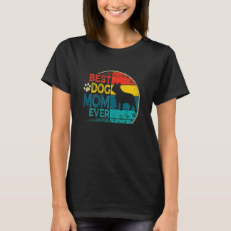 Camiseta Mulheres Vintage Melhor Cachorro Francês Cachorro 