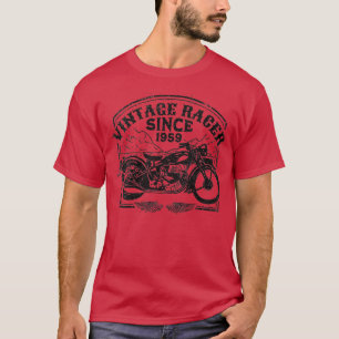 Camiseta Mulheres Vintage Racer Desde 1959