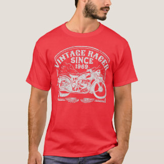 Camiseta Mulheres Vintage Racer Desde 1969