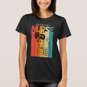 Camiseta Mulheres Vintage Rosie, A Enfermeira De Oncologia