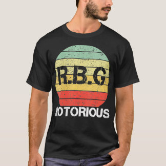 Camiseta Mulheres Vintage Ruth Bader Ginsburg Notorcasos RB