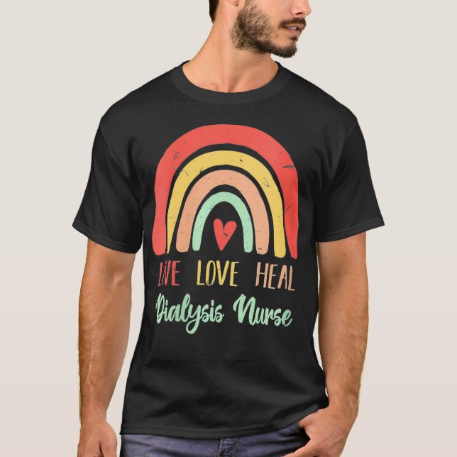 Camiseta Mulheres Vivem Amor Curas Dialys de Rins Inspiraci (Frente)