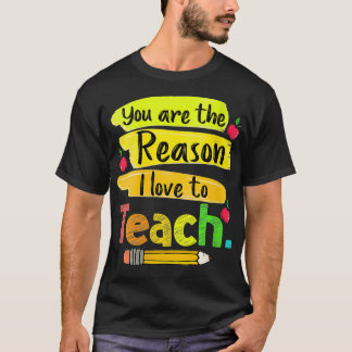 Camiseta Mulheres, Você É A Razão Que Eu Adoro Ensinar Engr