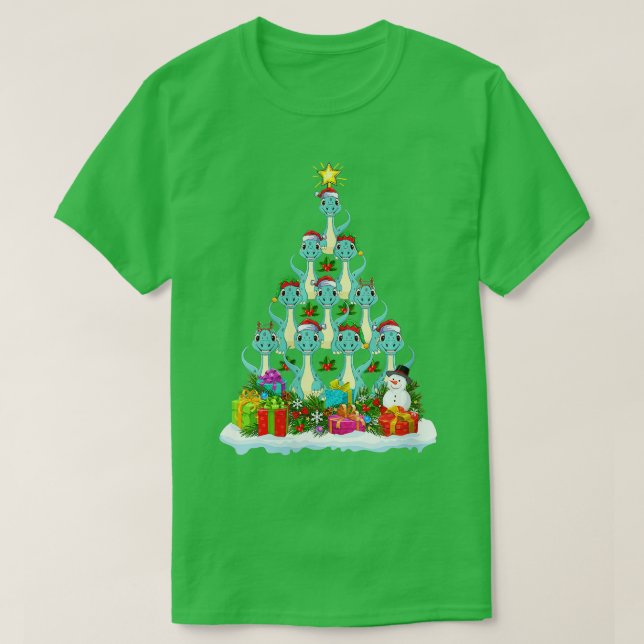 Camiseta Mulheres Xmas Luzes Engraçadas Papais noeis Bronto (Frente do Design)