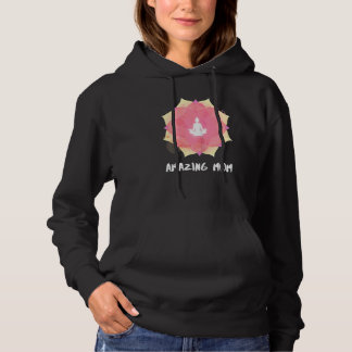 Camiseta Mulheres Yoga Mãe Dia de as mães Mandala 3