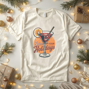 Camiseta Mulled-tini – Piada de Coquetel de Vinho Quentão E