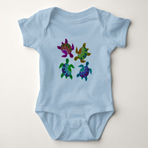 Camiseta Multi tartarugas pintadas
