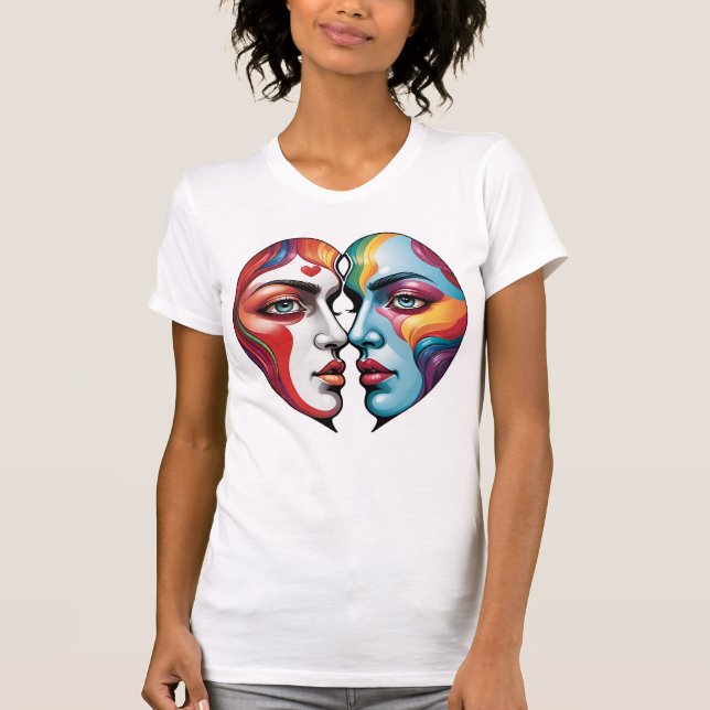 Camiseta Multicolored (Frente)