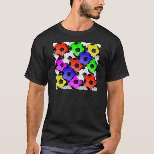 Camiseta Multicolored American Soccer or Football