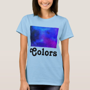 Camiseta multicolorido