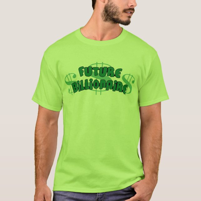 Camiseta Multimilionário futuro (Frente)