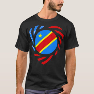 Camiseta Multinação da República Democrática Americana Cong