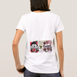 Camiseta Múltipla Mão W/Coração Todo Poderoso Ela Voa Camis