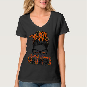 Camiseta Múltiplas Mulheres Guerreiros Esclerose Óculos Man