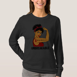 Camiseta Múltiplas Mulheres Negras Guerreiras de Mieloma In