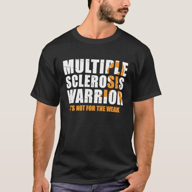 Camiseta Multiple Sclerosis Awareness Multiple Sclerosis Wa (Frente)
