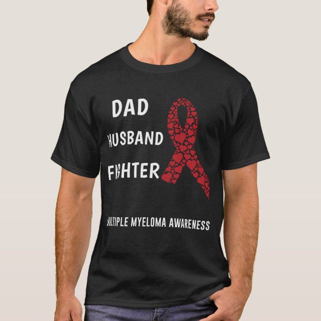 Camiseta Múltiplo Myeloma Pai (Frente)