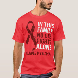 Camiseta Múltiplos mielomas Sensibilização Ninguém Luta Soz