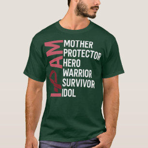 Camiseta Múltiplos Myelomas Sensibilização Eu Sou Mãe Herói