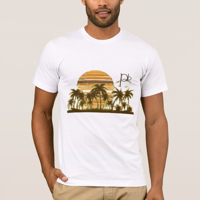 Camiseta MultiStripSunset (Frente)