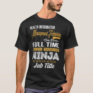 Camiseta MultiTask do Técnico de Gerenciamento de Informaçõ