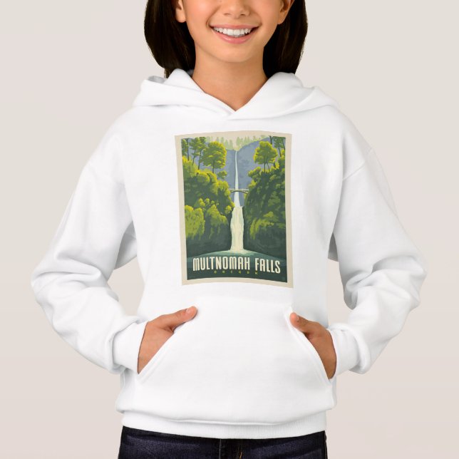 Camiseta Multnomah Falls | Oregon (Frente)