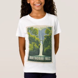 Camiseta Multnomah Falls Oregon