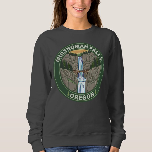 Camiseta Multnomah Falls Oregon (Frente)