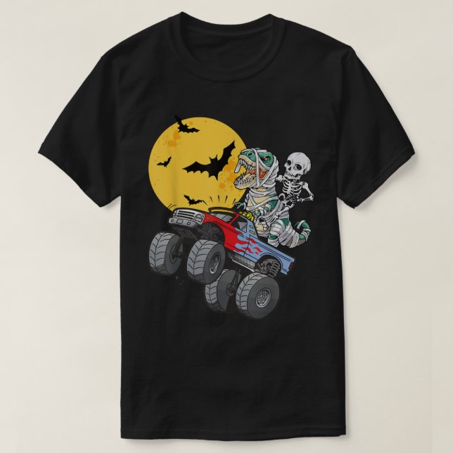 Camiseta Múmia de Pumpkin Mummy Pumpkin, Monstro das Bruxas (Frente do Design)