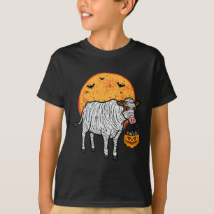 Camiseta Múmia do Halloween Trick Treat Fazenda Costume Boy