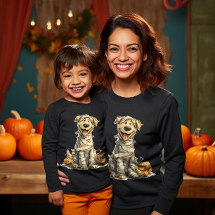 Camiseta Múmia do Retriever de Ouro Bonito