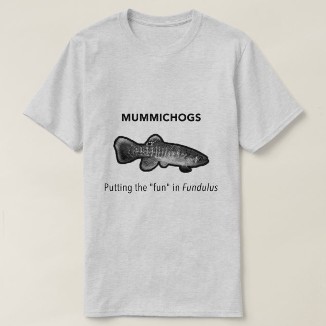 Camiseta Mummichogs (Frente do Design)