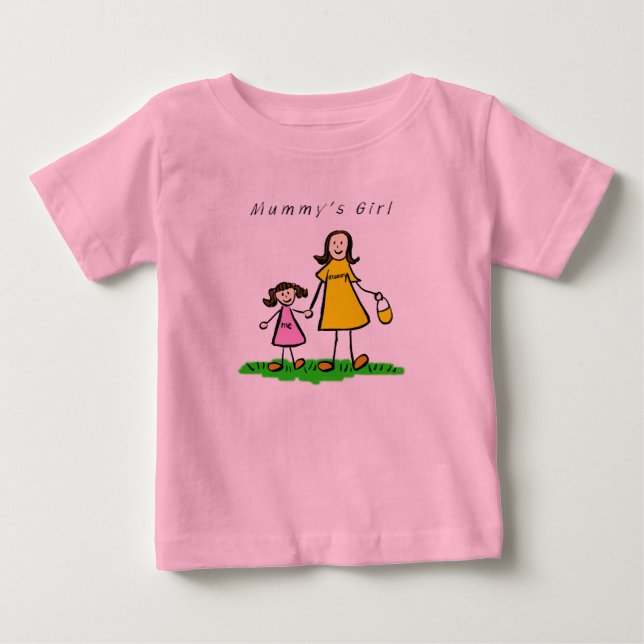 Camiseta Mummy's Girl (Morena) (Frente)